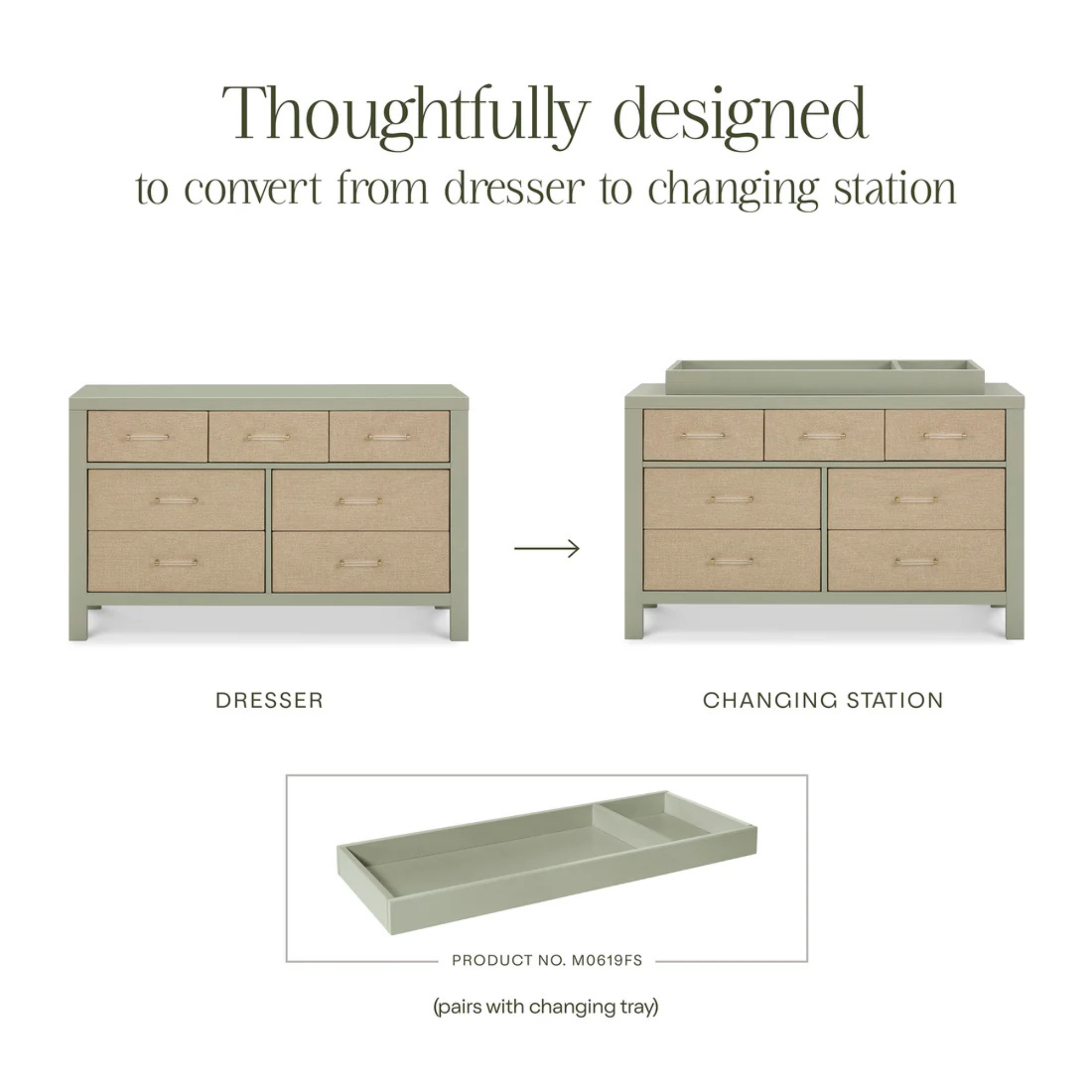 NAMESAKE Eloise 7-Drawer Assembled Dresser