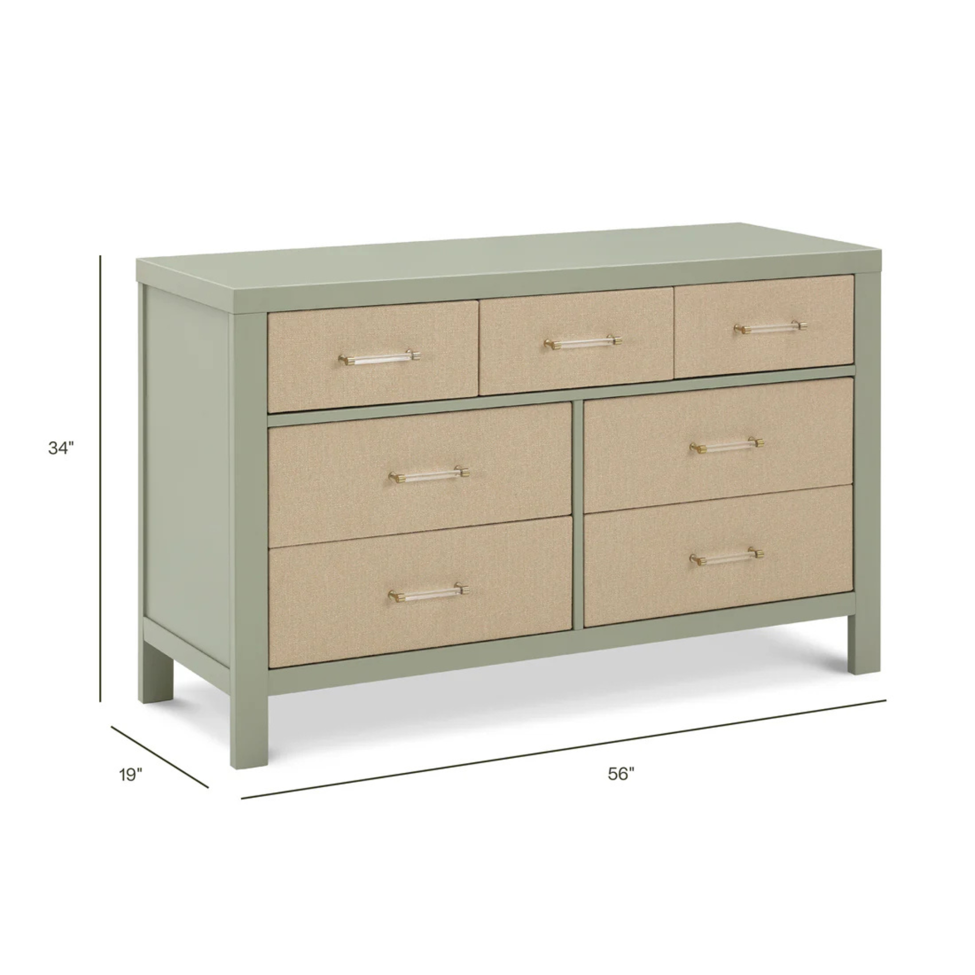 NAMESAKE Eloise 7-Drawer Assembled Dresser