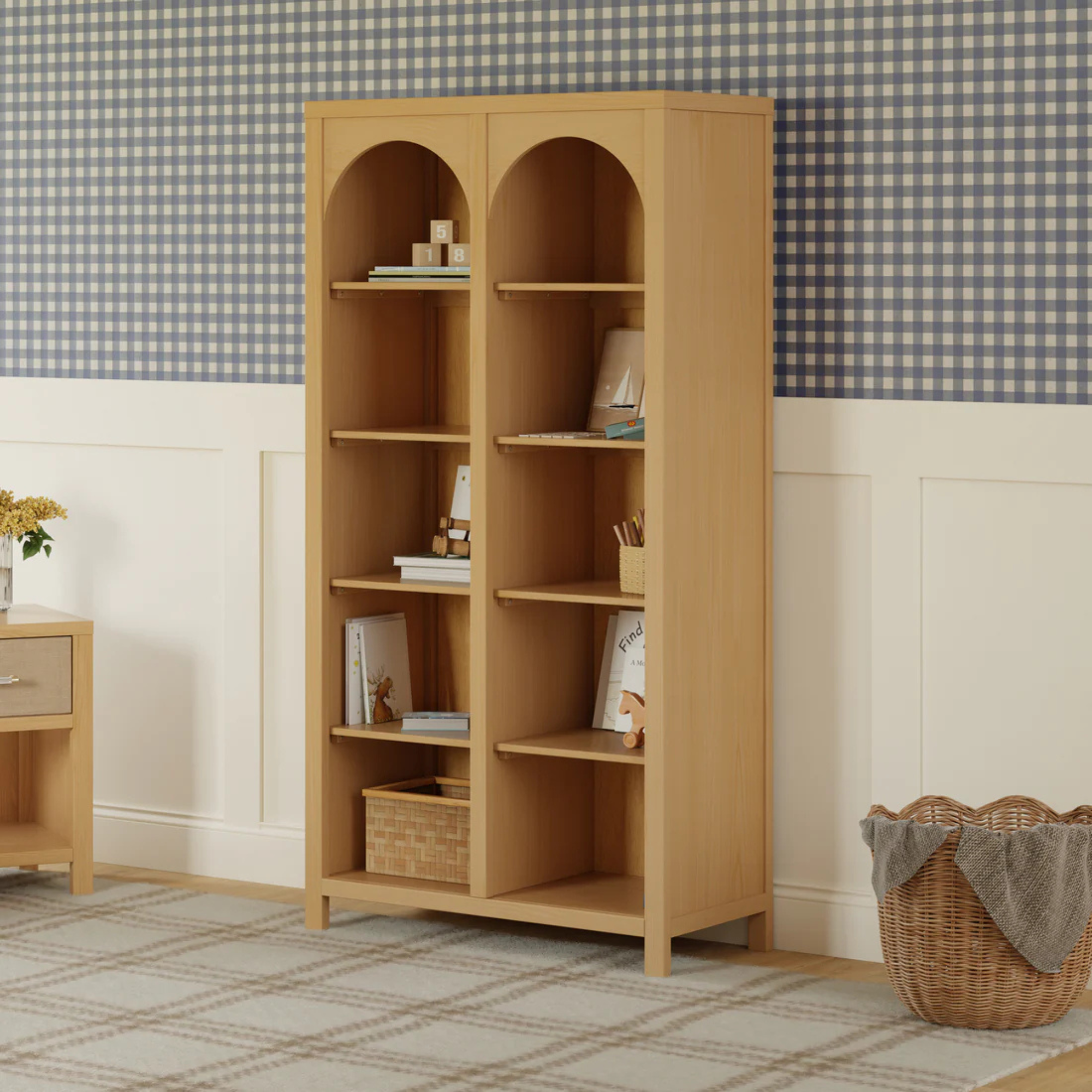NAMESAKE Eloise Bookcase Assembled
