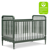 Thumbnail for NAMESAKE Liberty 3-in-1 Convertible Spindle Crib with Toddler Bed Conversion Kit