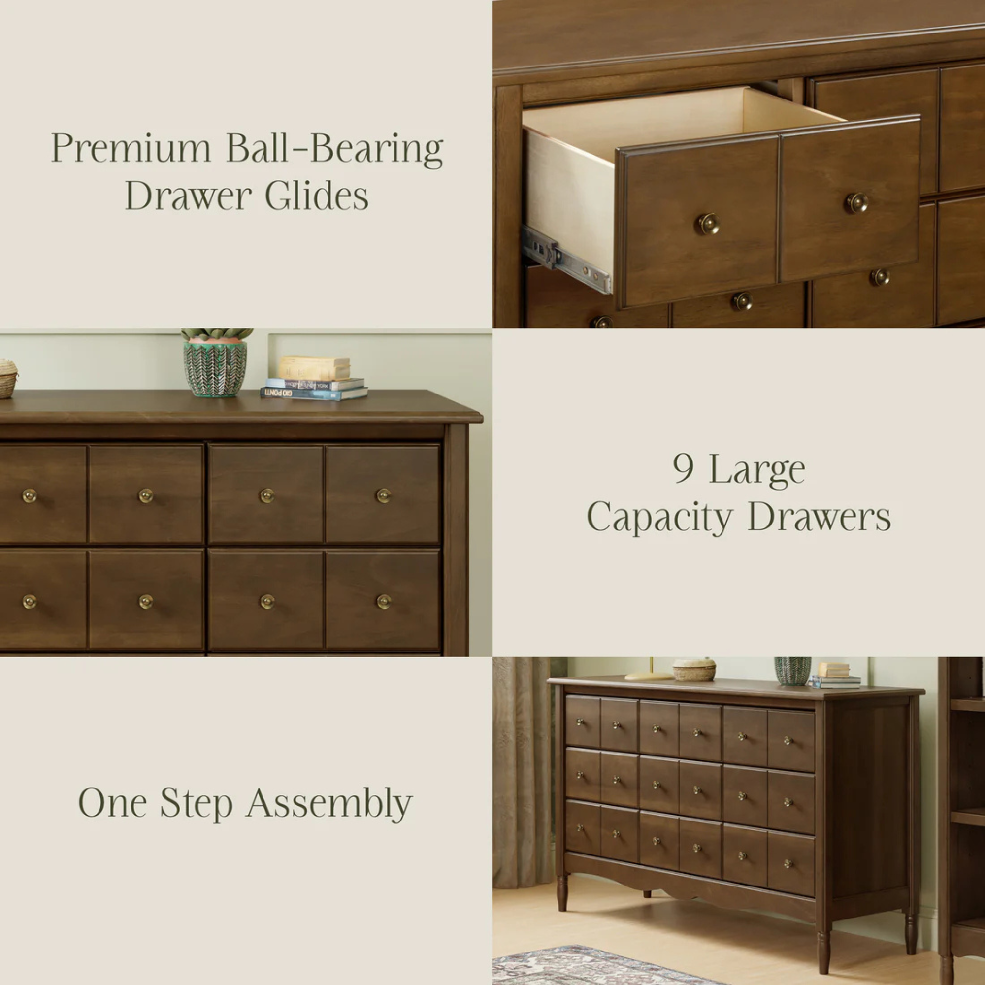 NAMESAKE Liberty 9-Drawer Assembled Dresser