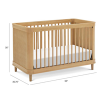 Thumbnail for NAMESAKE Marin with Cane 3-in-1 Convertible Crib