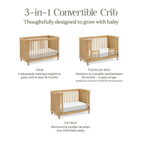 Thumbnail for NAMESAKE Marin with Cane 3-in-1 Convertible Crib