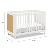 Thumbnail for NAMESAKE Marin with Cane 3-in-1 Convertible Crib