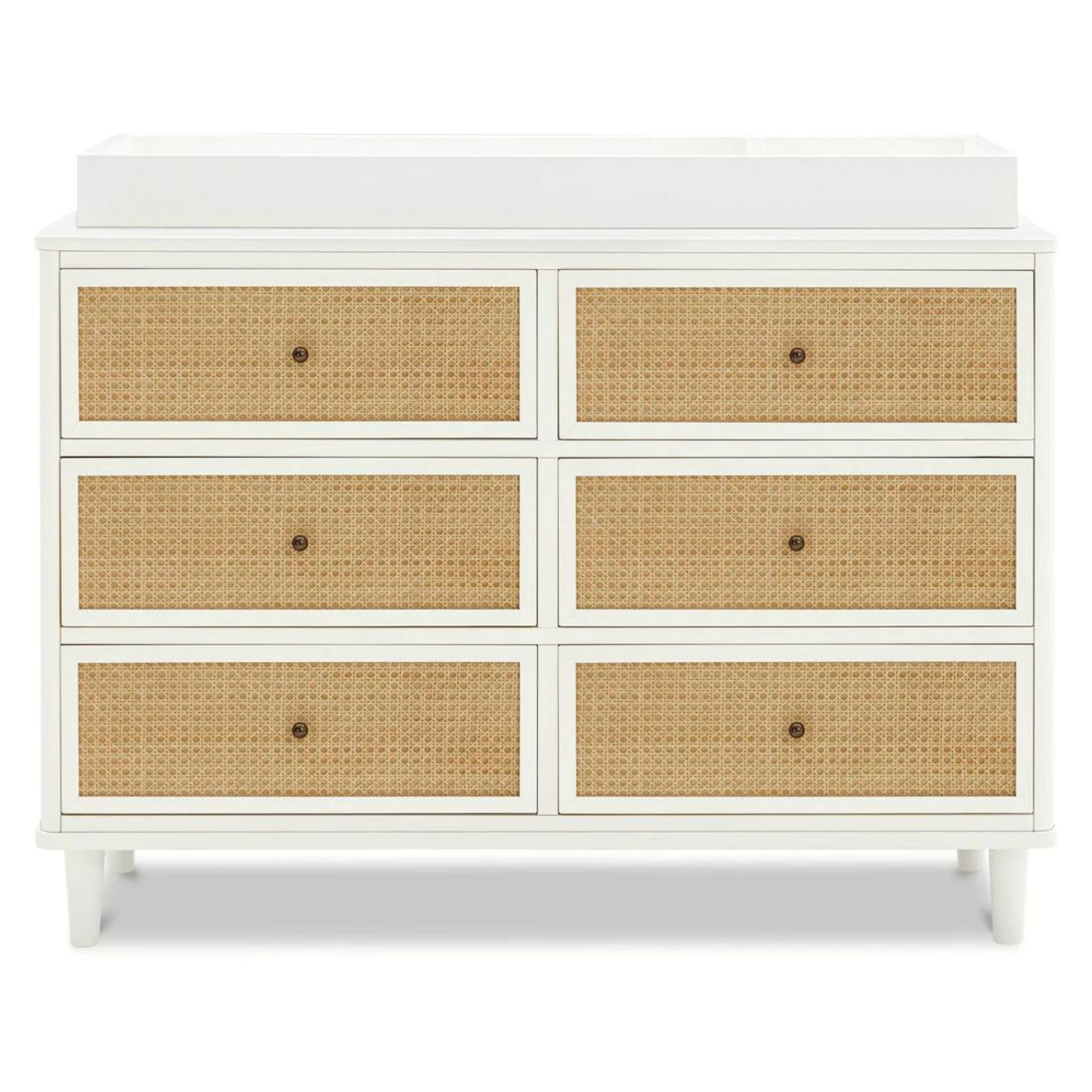 NAMESAKE Marin with Cane 6 Drawer Assembled Dresser
