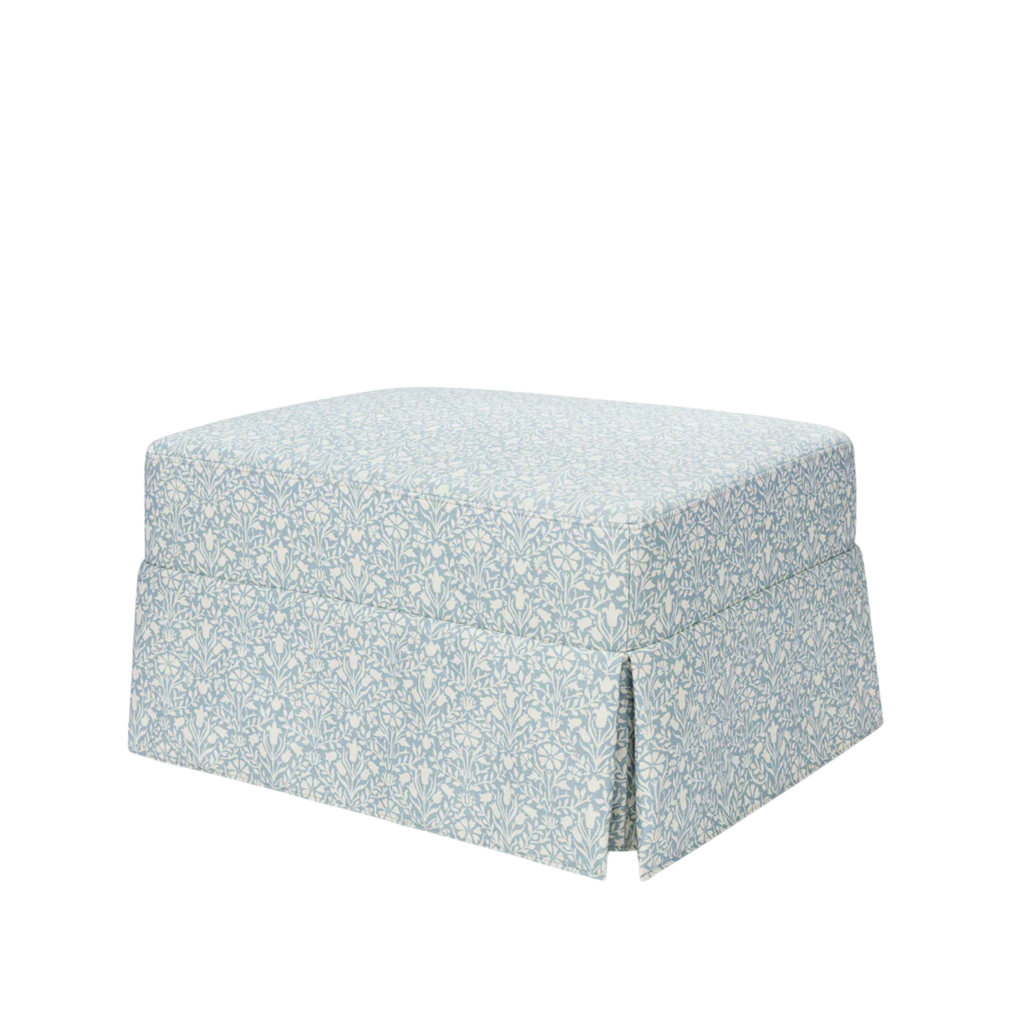 NAMESAKE Morris & Co. Crawford Gliding Ottoman