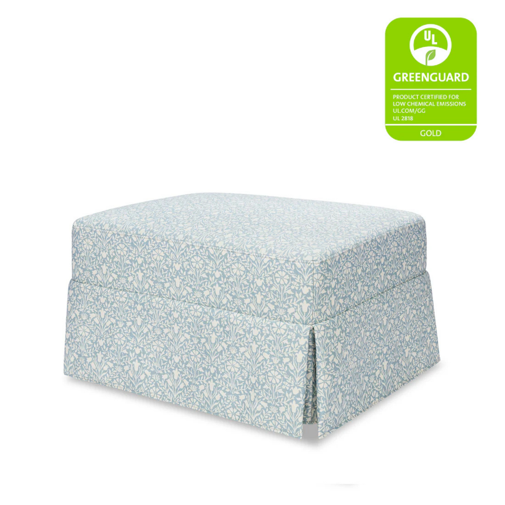 NAMESAKE Morris & Co. Crawford Gliding Ottoman