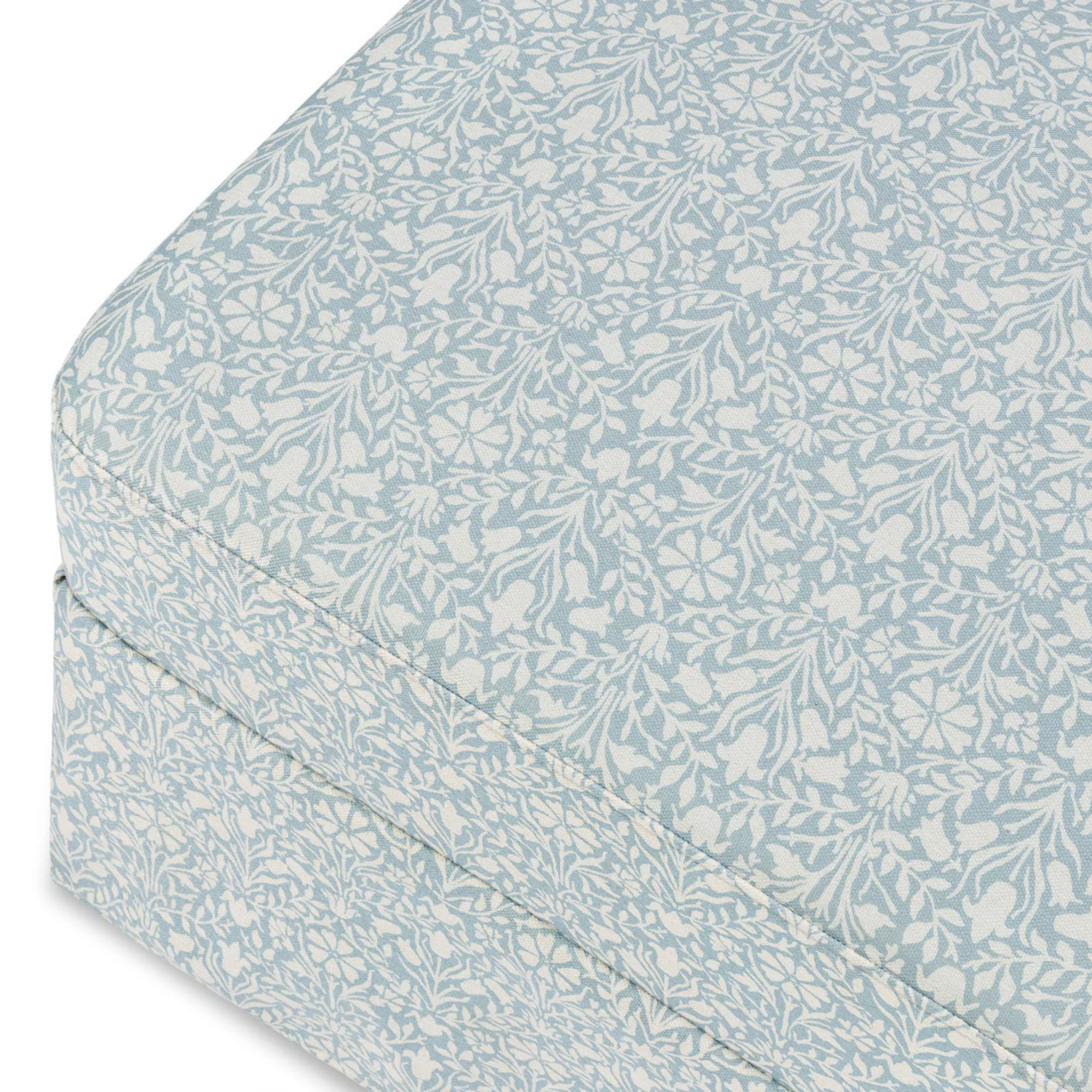 NAMESAKE Morris & Co. Crawford Gliding Ottoman