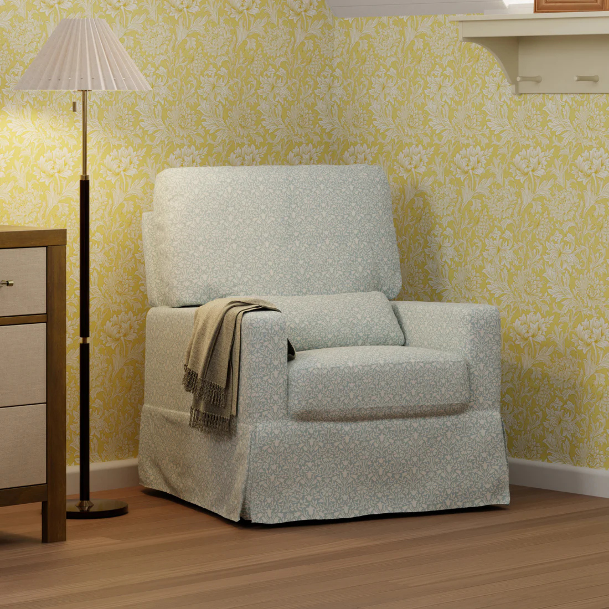 NAMESAKE Morris & Co. Crawford Pillowback Comfort Swivel Glider