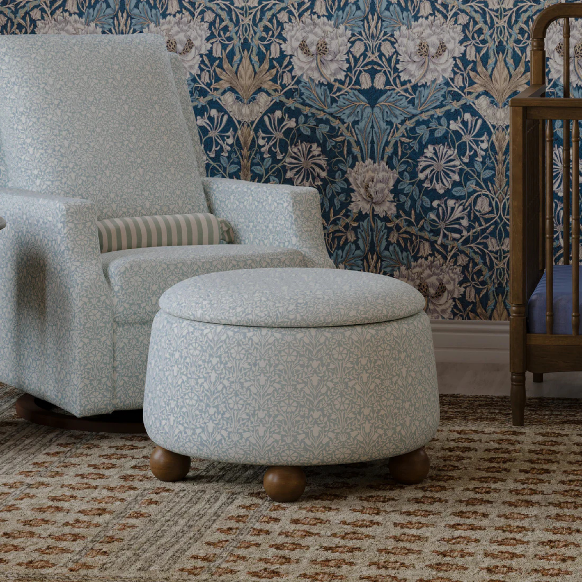 NAMESAKE Morris & Co. Tuffet Storage Ottoman