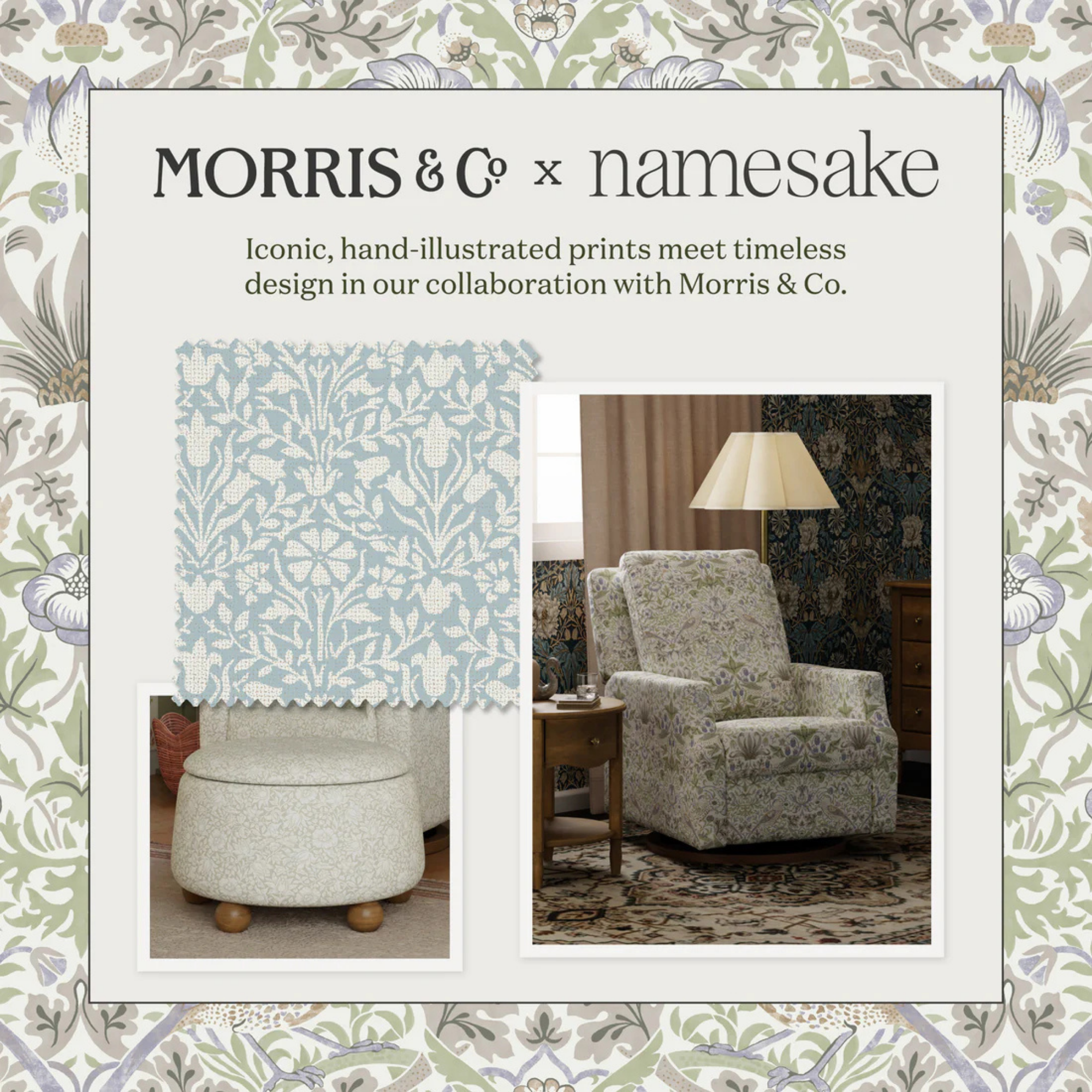 NAMESAKE Morris & Co. Willa Plus Power Recliner w/ Power Headrest