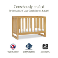 Thumbnail for NAMESAKE Nantucket 3-in-1 Convertible Crib with Toddler Bed Conversion Kit