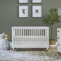 Thumbnail for NAMESAKE Tanner 3-in-1 Convertible Crib - Warm White