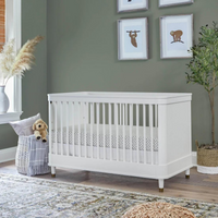 Thumbnail for NAMESAKE Tanner 3-in-1 Convertible Crib - Warm White