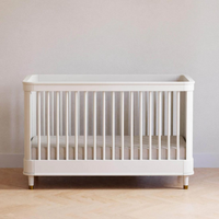 Thumbnail for NAMESAKE Tanner 3-in-1 Convertible Crib - Warm White