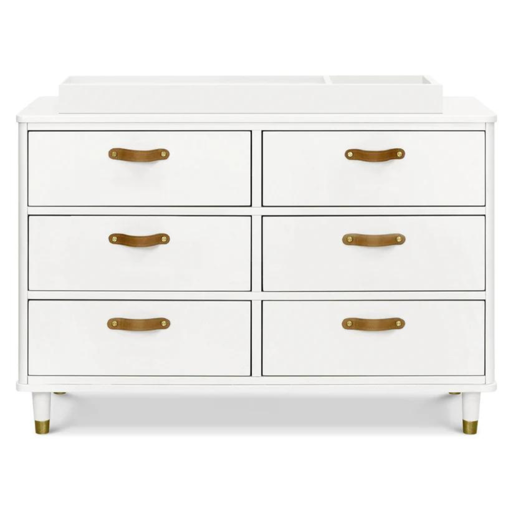 NAMESAKE Tanner 6-Drawer Dresser - Warm White