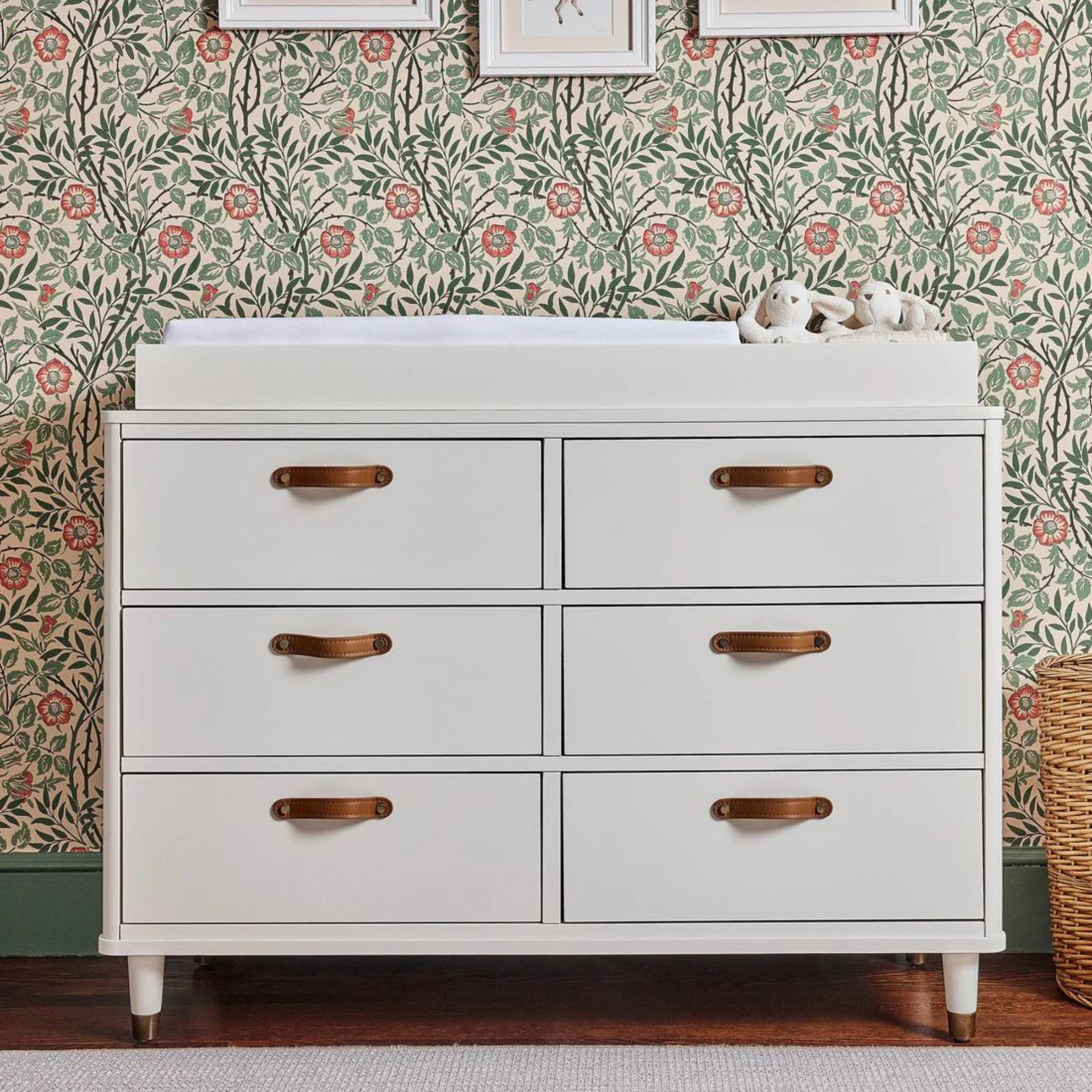 NAMESAKE Tanner 6-Drawer Dresser - Warm White
