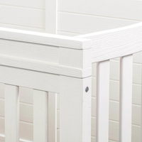 Thumbnail for NAMESAKE Wesley Farmhouse 4-in-1 Convertible Crib - Heirloom White