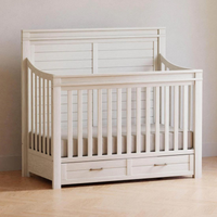 Thumbnail for NAMESAKE Wesley Farmhouse 4-in-1 Convertible Crib - Heirloom White