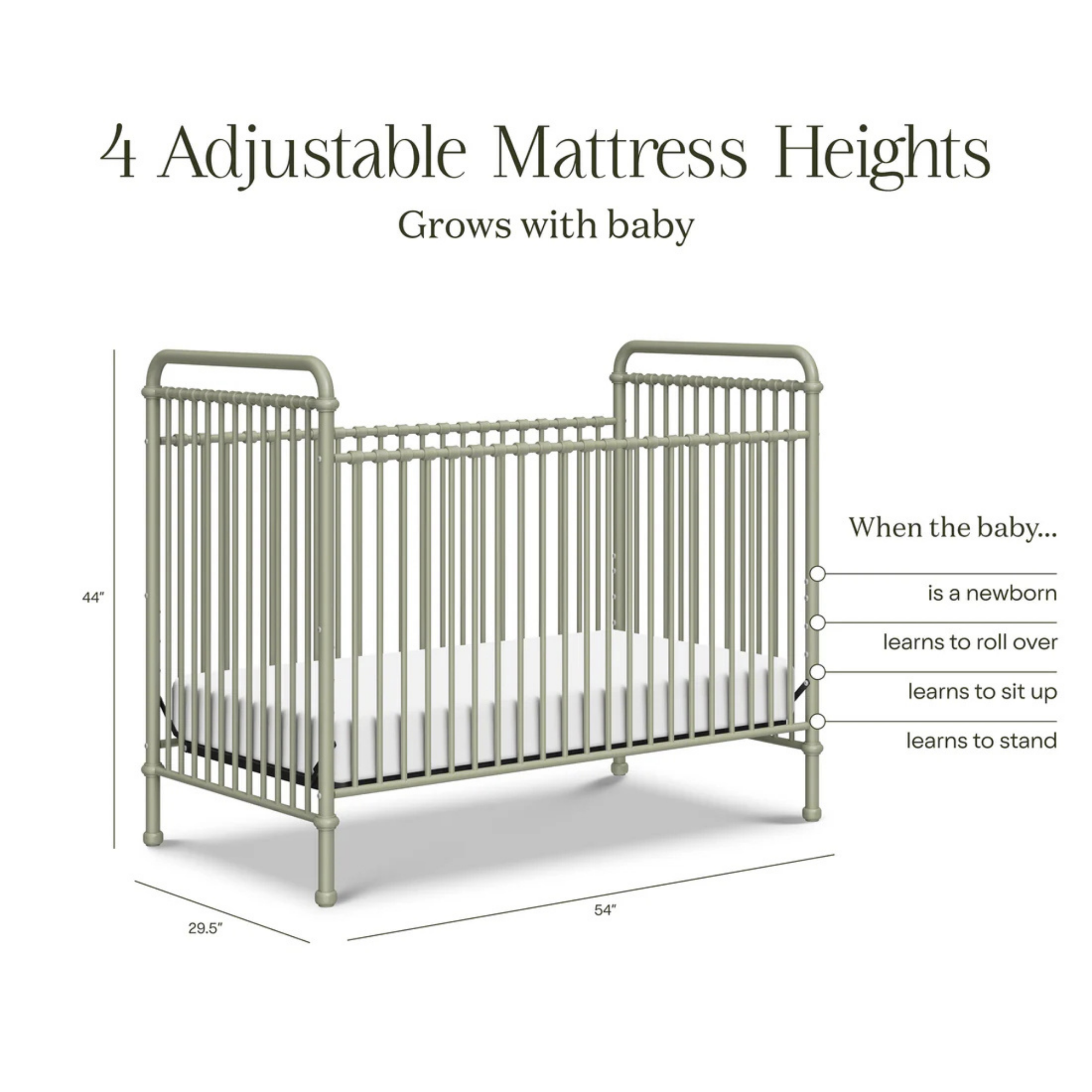 NAMESAKE Abigail 3-in-1 Convertible Crib