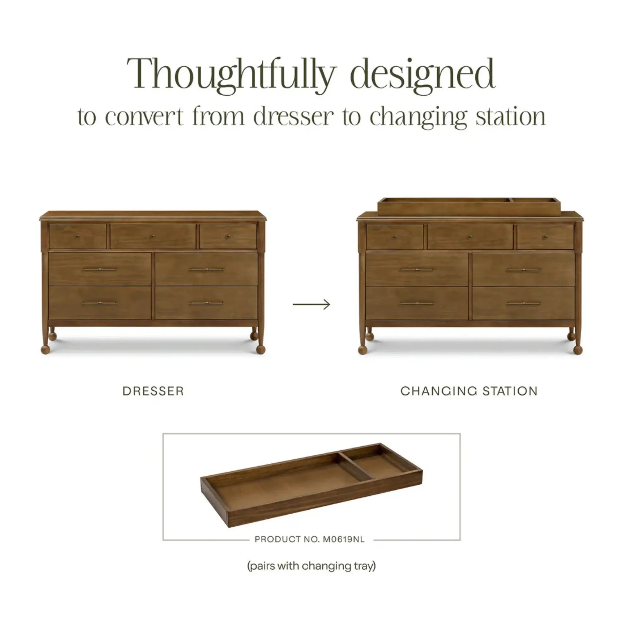 NAMESAKE Alouette 7-Drawer Assembled Dresser