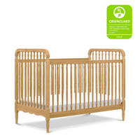 Thumbnail for NAMESAKE Liberty 3-in-1 Convertible Spindle Crib with Toddler Bed Conversion Kit