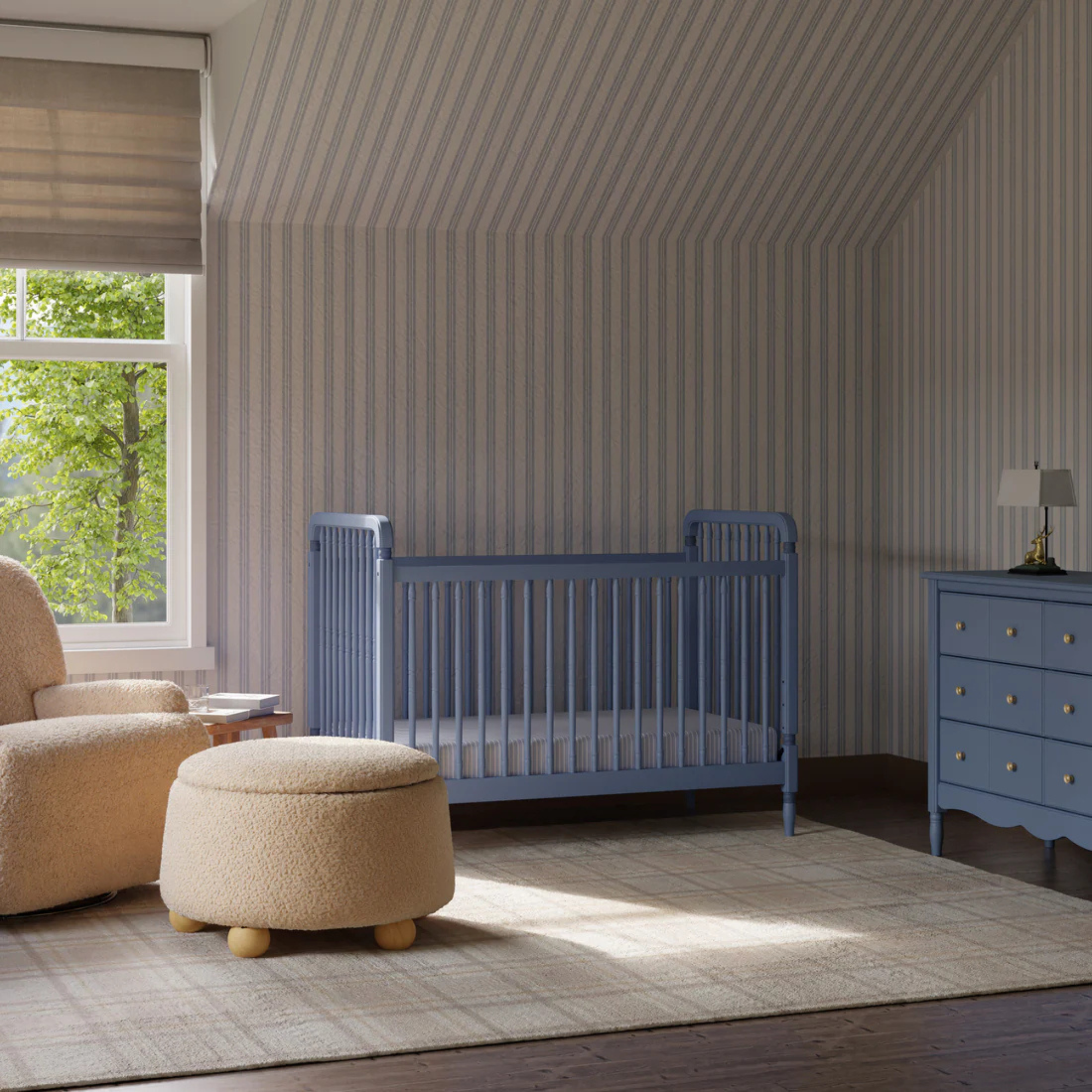 Lit bébé convertible 3 en 1 Liberty Namesake avec kit de conversion pour lit d'enfant