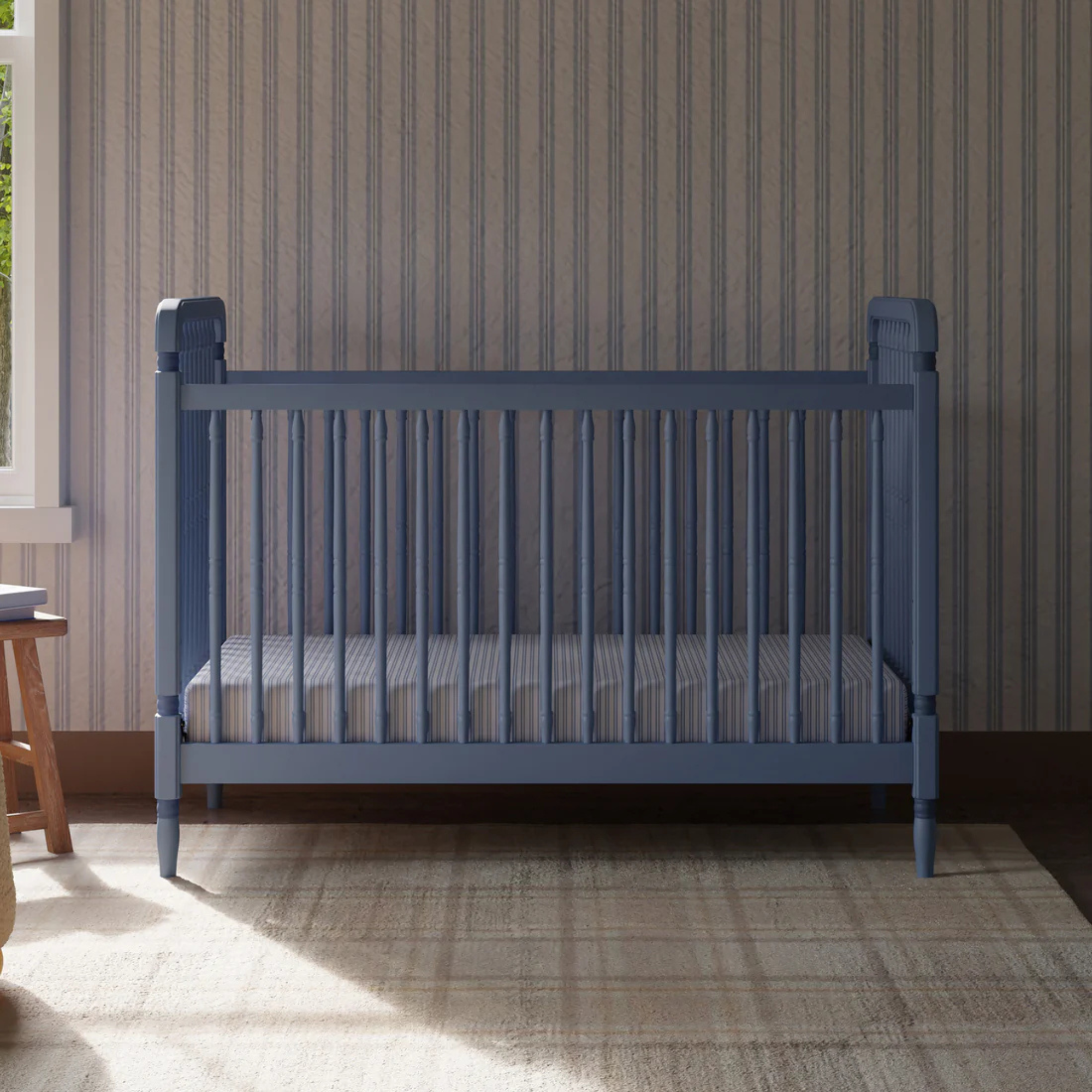 Lit bébé convertible 3 en 1 Liberty Namesake avec kit de conversion pour lit d'enfant