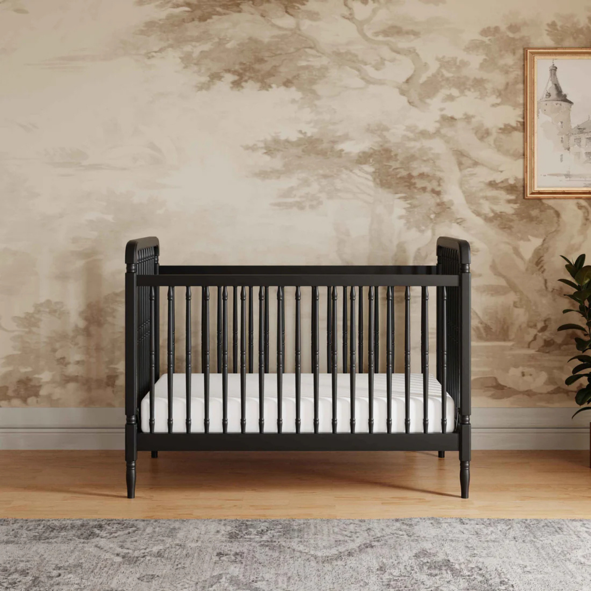 Lit bébé convertible 3 en 1 Liberty Namesake avec kit de conversion pour lit d'enfant