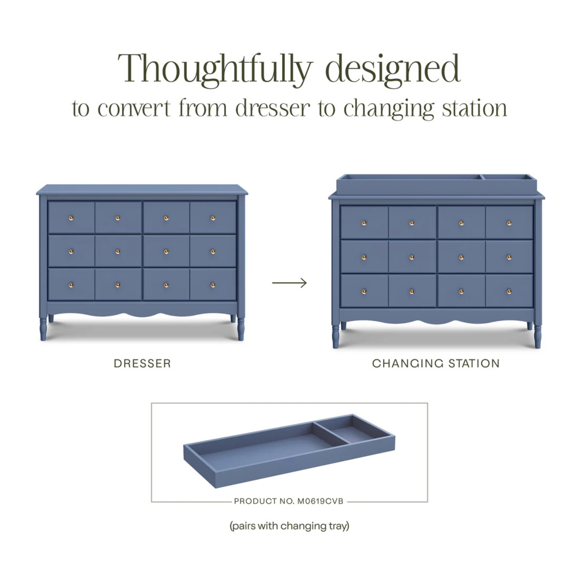 NAMESAKE Liberty 6-Drawer Assembled Dresser
