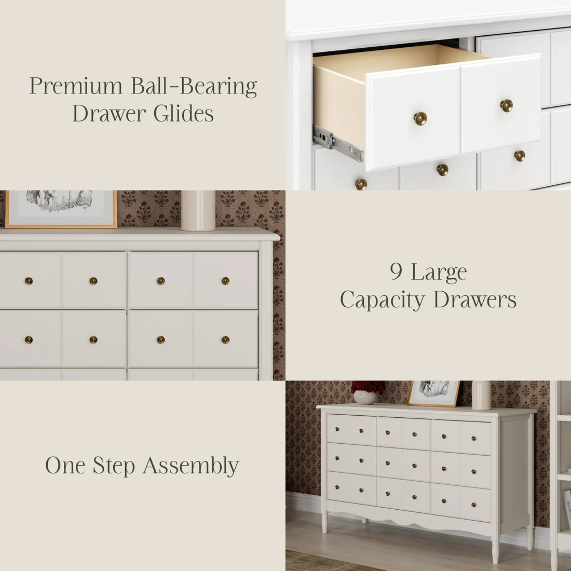 NAMESAKE Liberty 9-Drawer Assembled Dresser