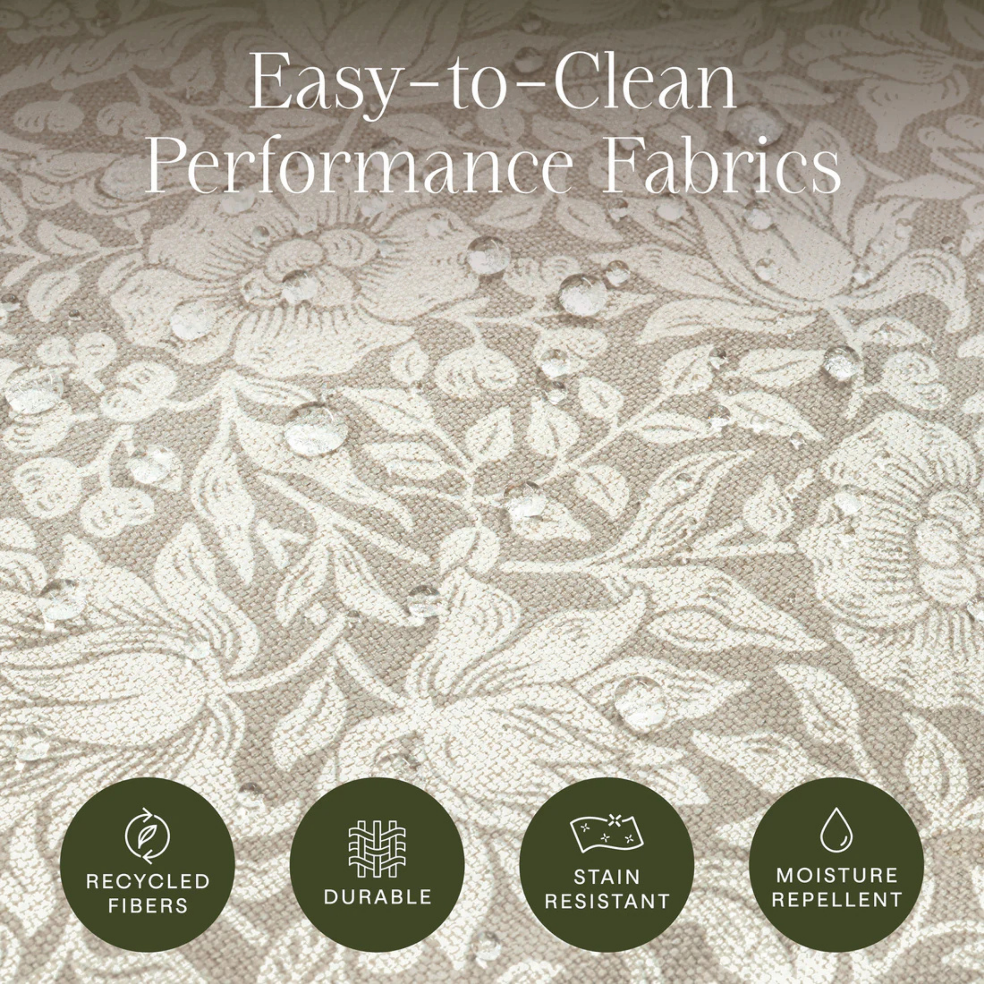 NAMESAKE Morris & Co. Crawford Gliding Ottoman