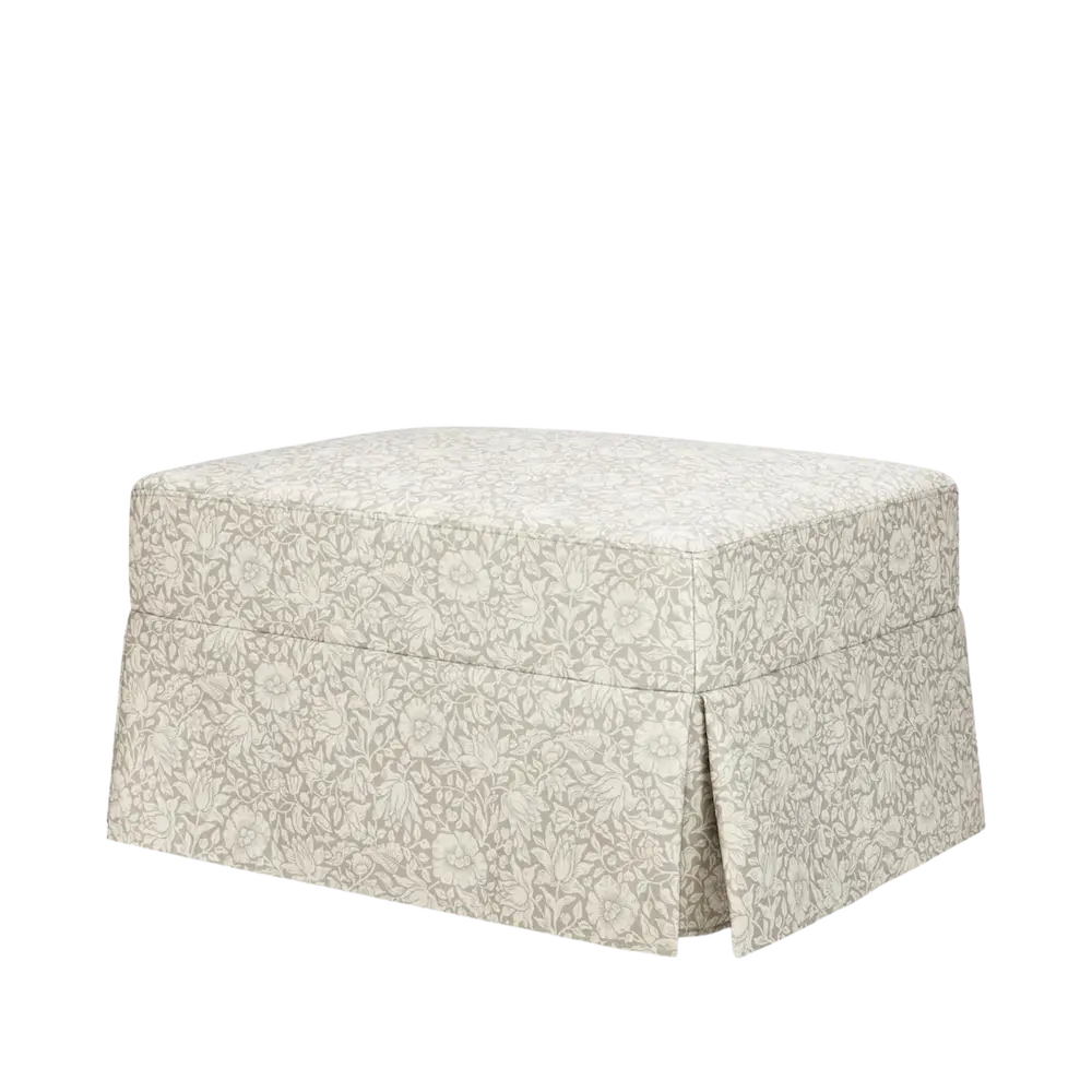 NAMESAKE Morris & Co. Crawford Gliding Ottoman