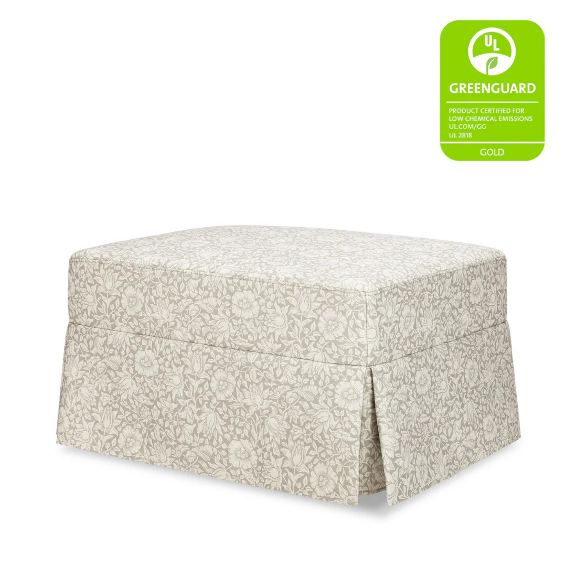 NAMESAKE Morris & Co. Crawford Gliding Ottoman