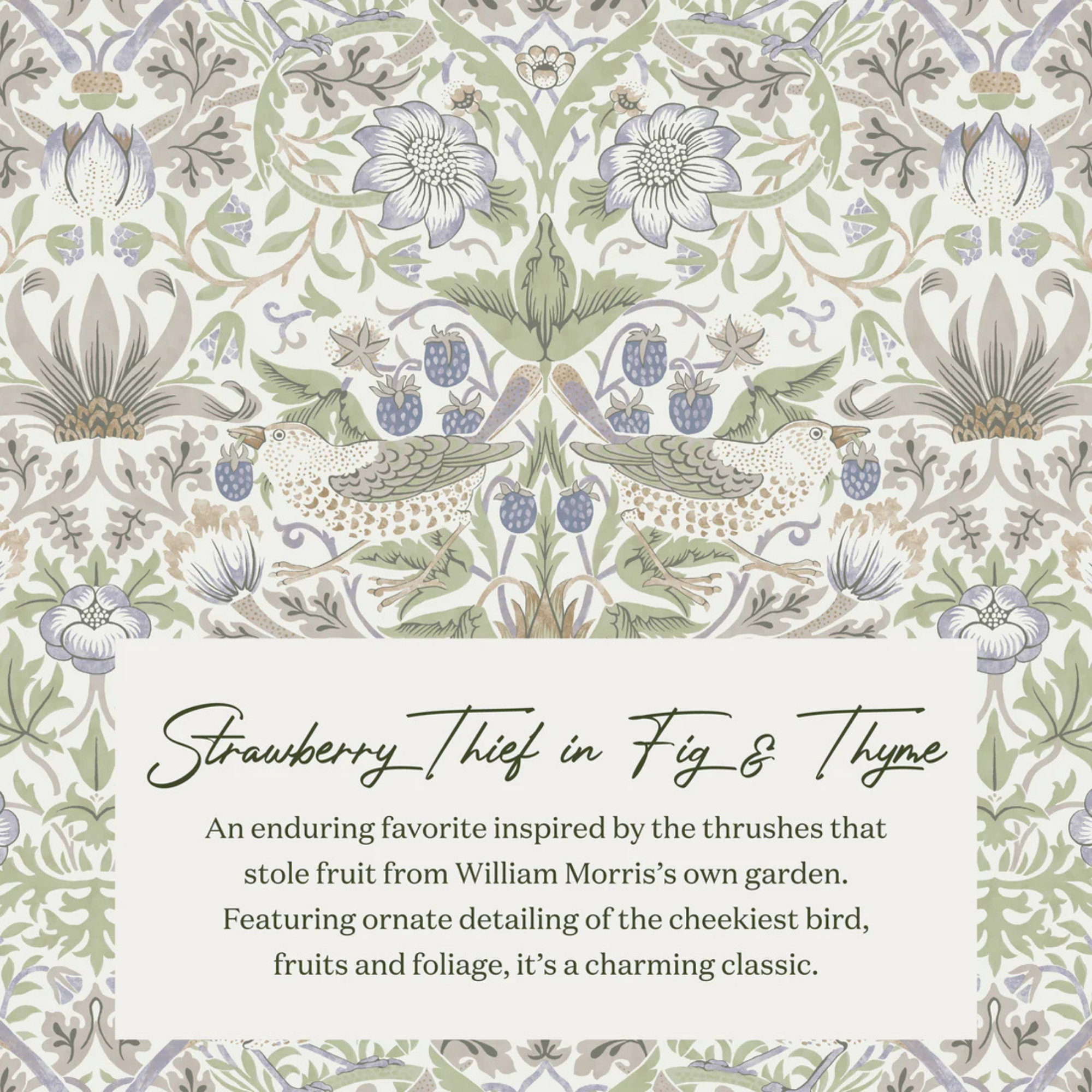 NAMESAKE Morris & Co. Crawford Gliding Ottoman