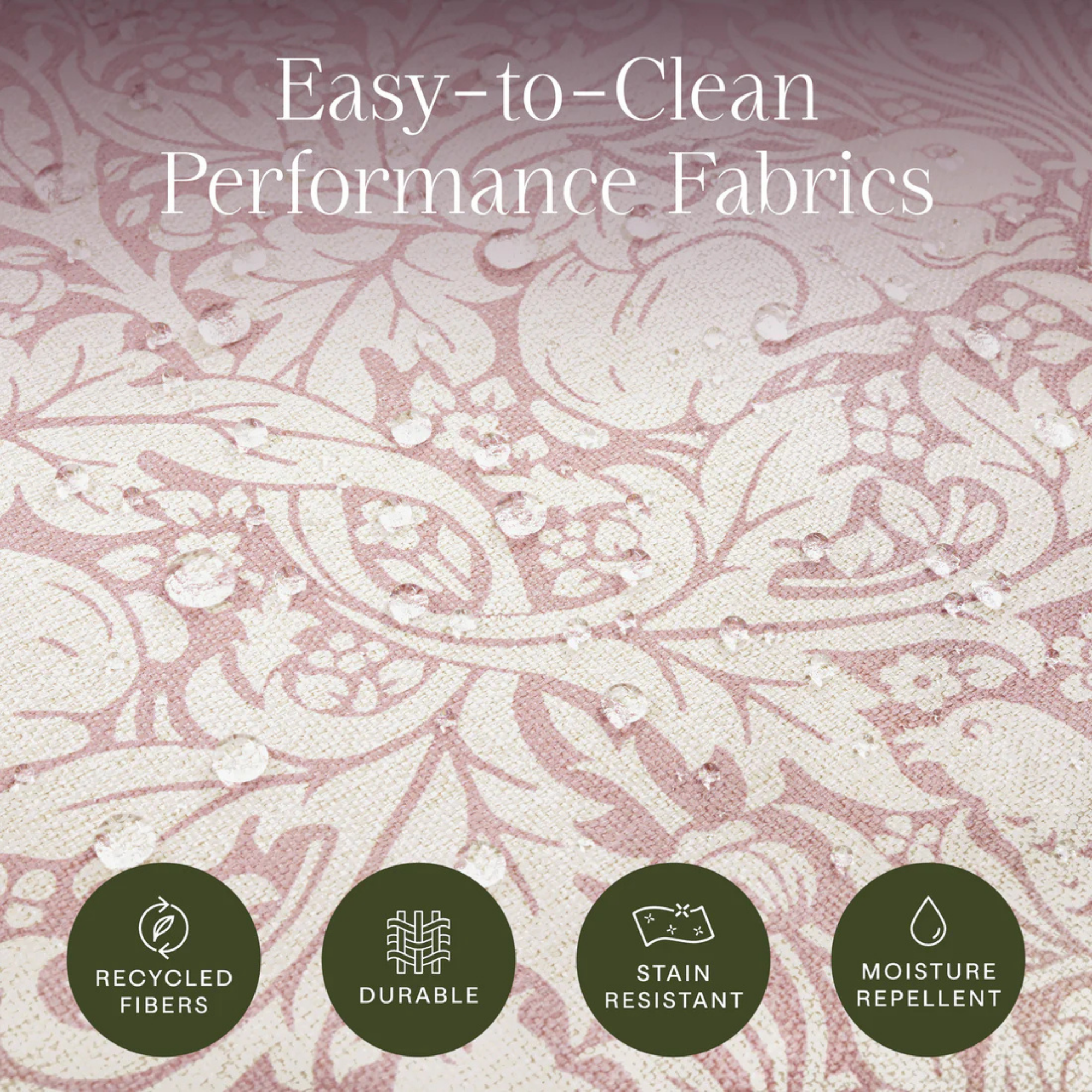 NAMESAKE Morris & Co. Crawford Gliding Ottoman