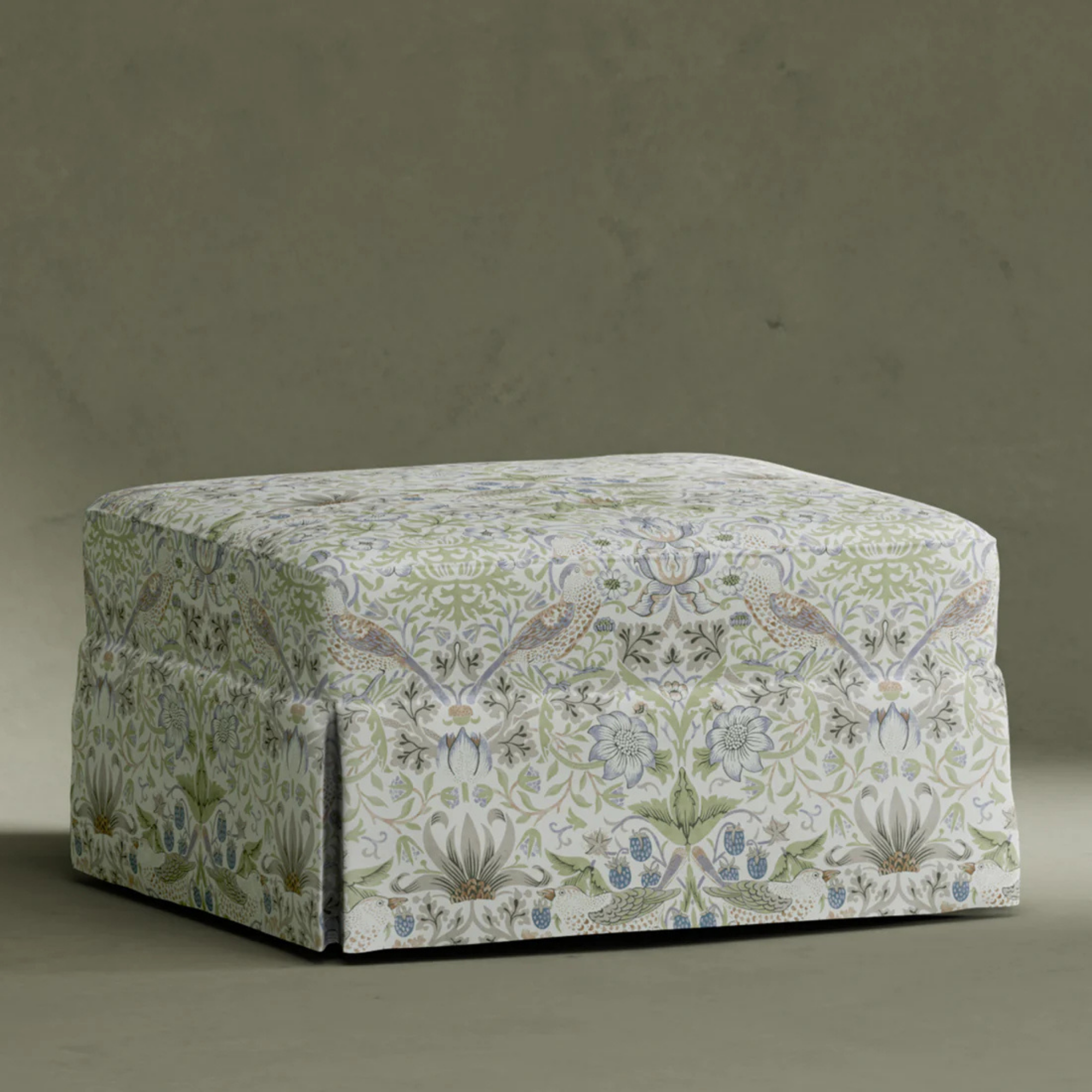 NAMESAKE Morris & Co. Crawford Gliding Ottoman