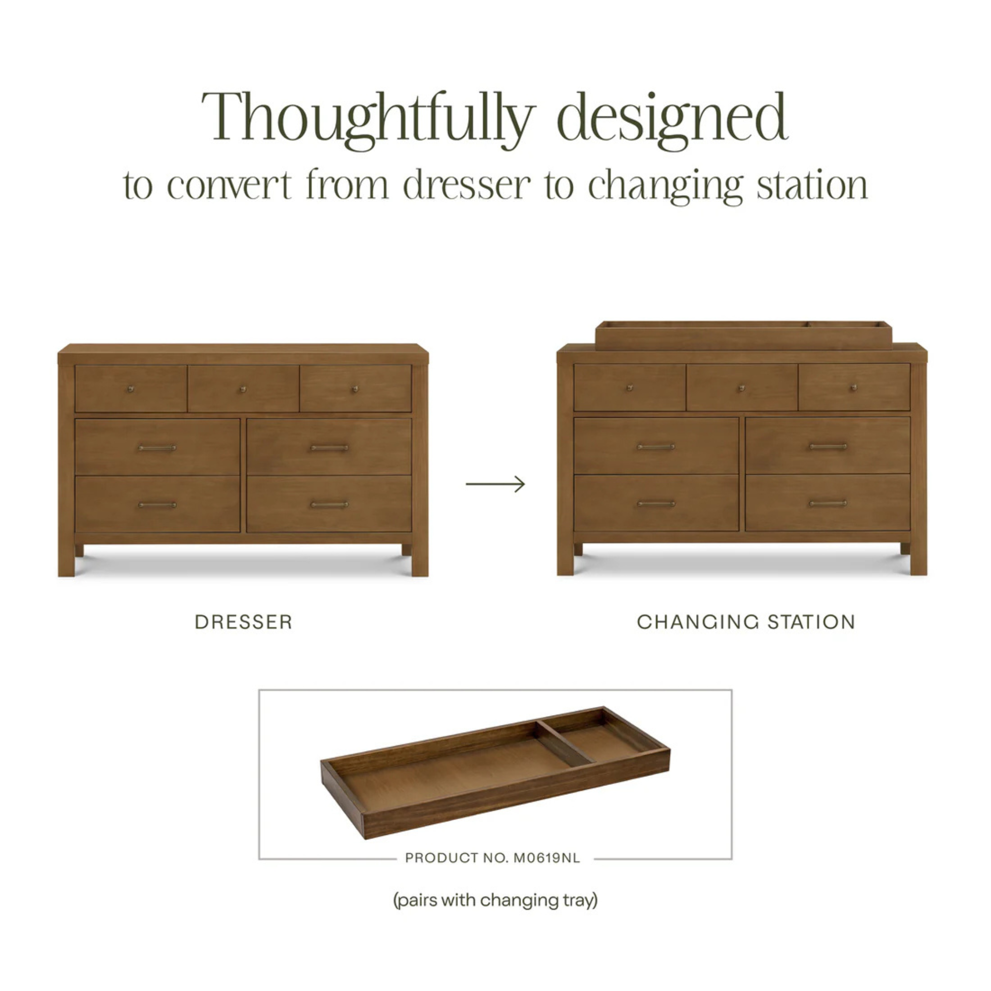 NAMESAKE Nantucket 7-Drawer Assembled Dresser