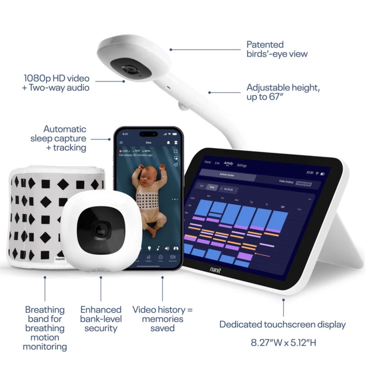 NANIT Smart Baby Monitor System - Floor Stand