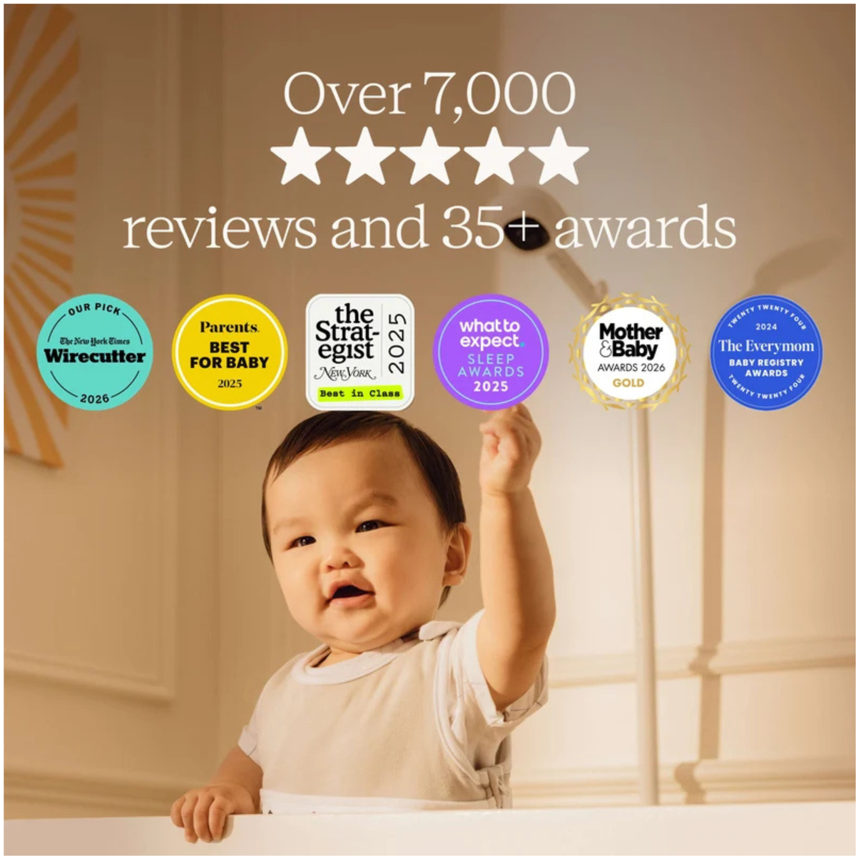 NANIT Smart Baby Monitor System - Wall Mount