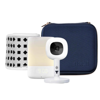 Vignette pour NANIT Pack son et lumière (caméra Pro + support flexible + petit bracelet + étui de voyage)