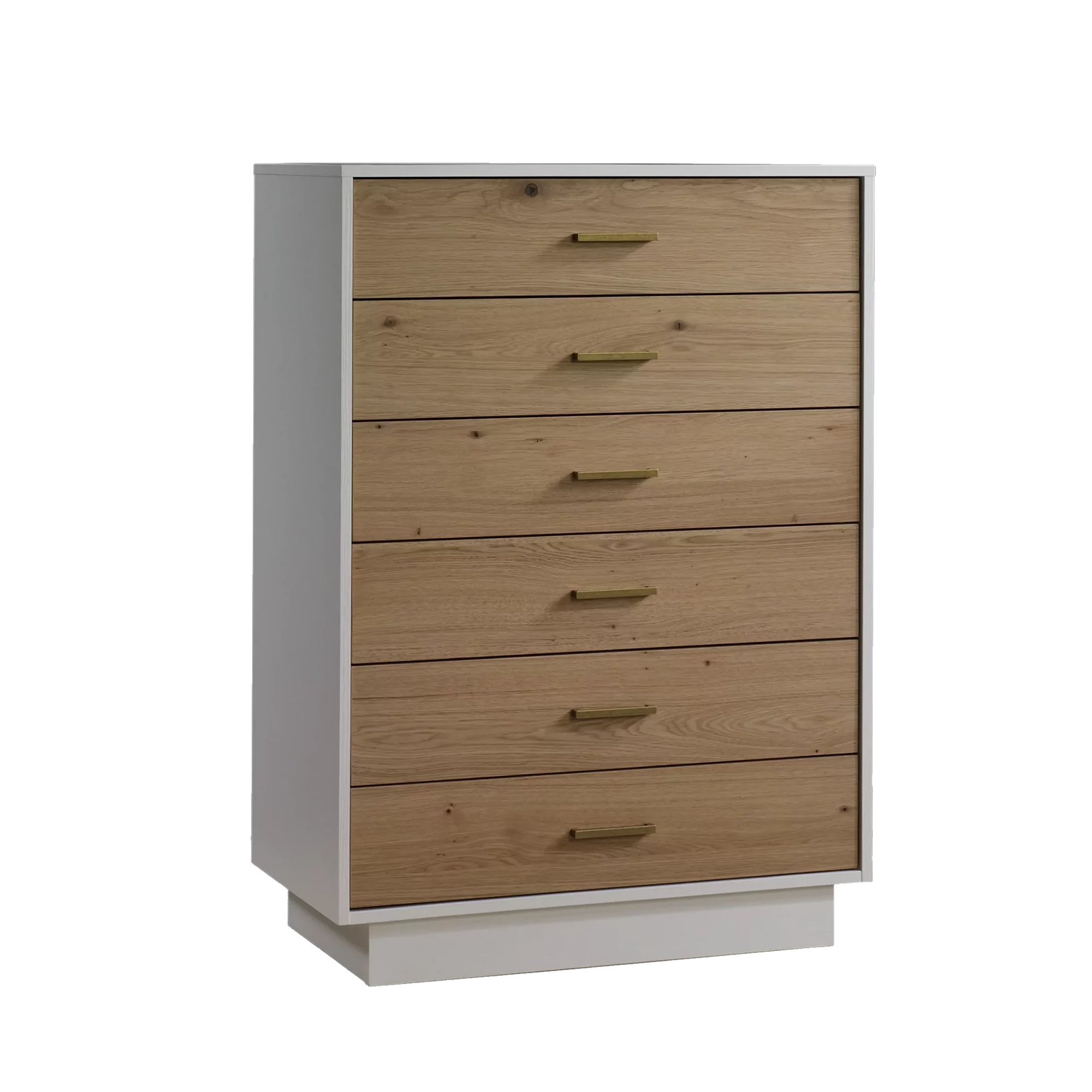 NATART Como Chest 6 Drawer Dresser