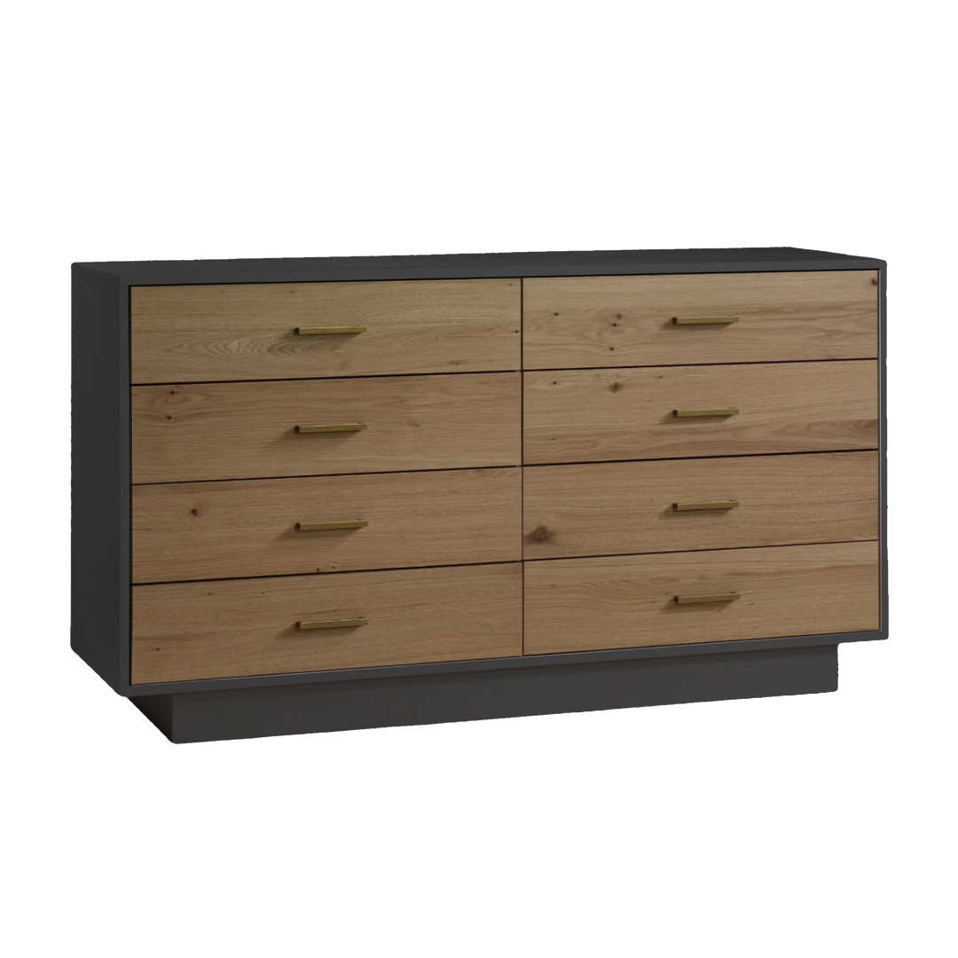 NATART Como Double Dresser 52 8 Drawers