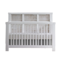 Thumbnail for NATART - Rustico Moderno 5-In-1 Convertible Crib (Wood Panel)