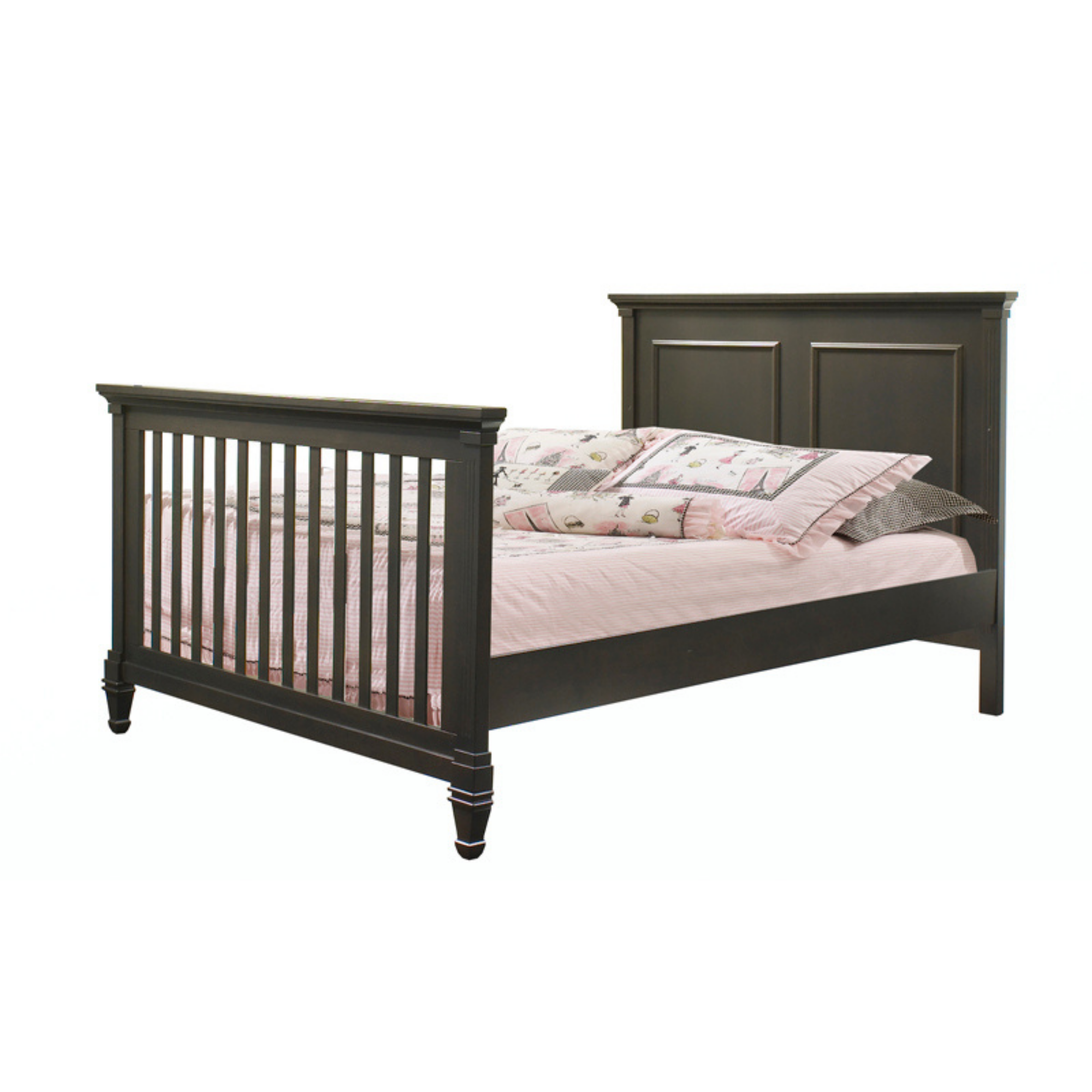 Lit double NATART Belmont 54 - Grigio (QUANTITÉ LIMITÉE)