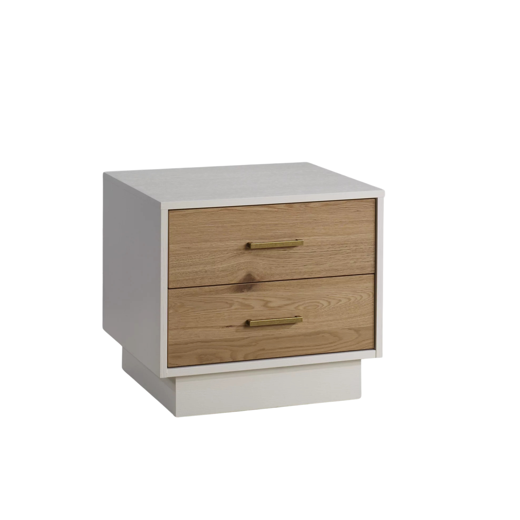 NATART Como Nightstand Rustic OAK