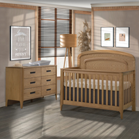 Thumbnail for NATART Palo Convertible Crib W/ Arched Molding