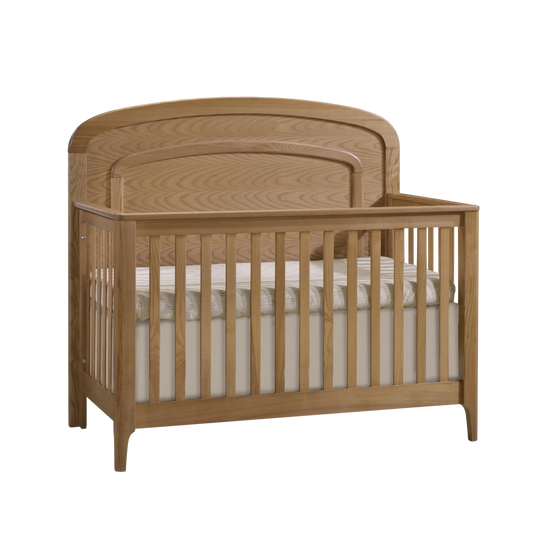 NATART Palo Convertible Crib W/ Arched Molding