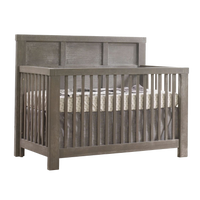 Thumbnail for NATART Rustico 5-In-1 Convertible Crib (Wood Panel)