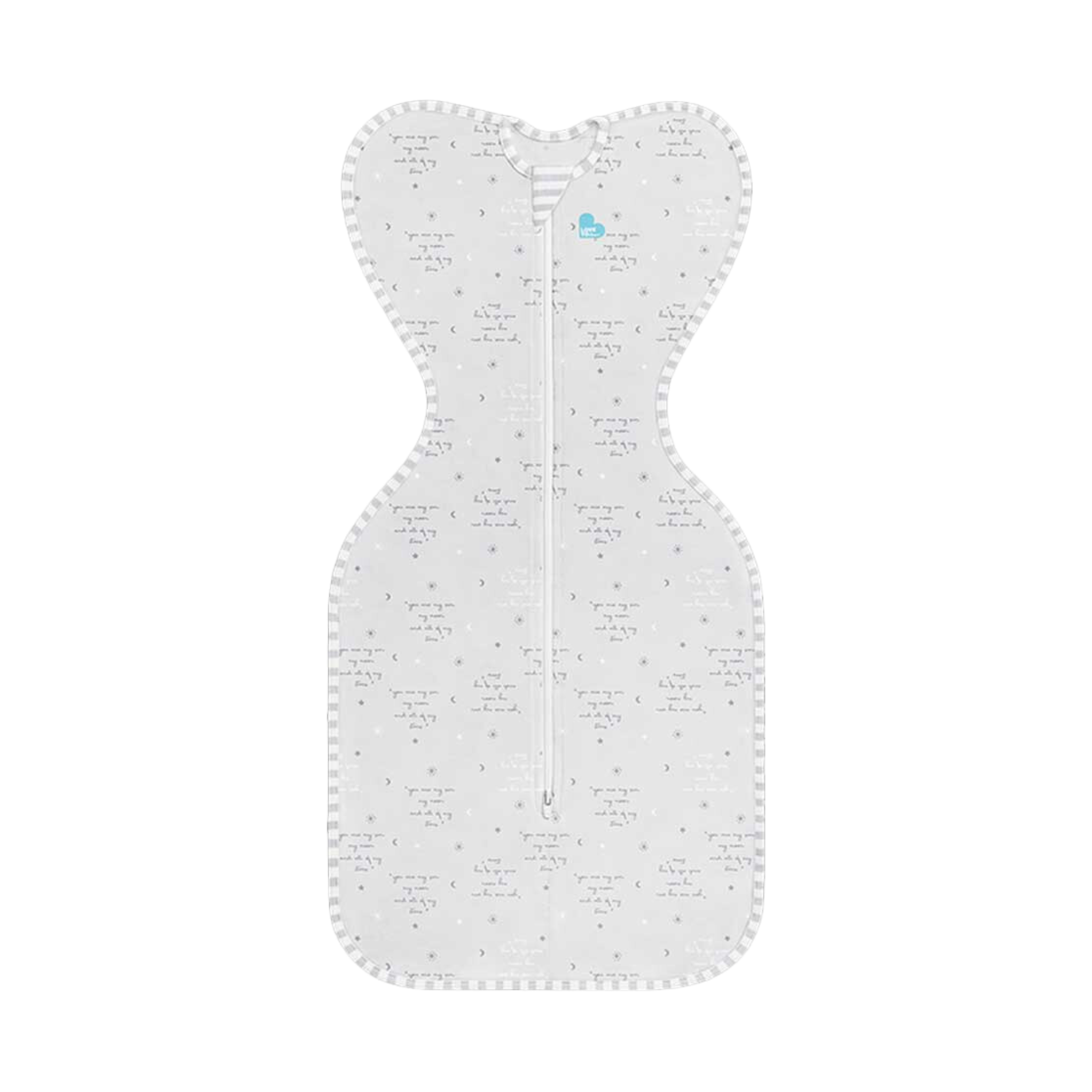 LOVE TO DREAM Swaddle Up Lite 0.2Tog - You Are My Grey